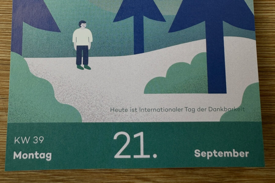 Dankbarkeit im Alltag: Zum Tag der Dankbarkeit